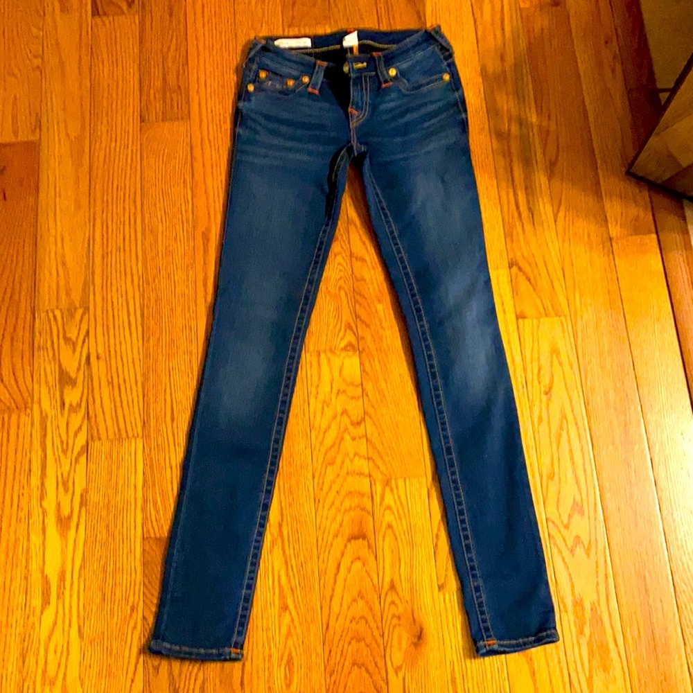 Stella low rise true religion jeans. Size 26